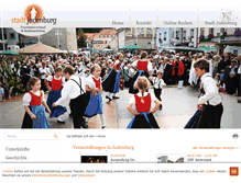 Tablet Screenshot of judenburg.com